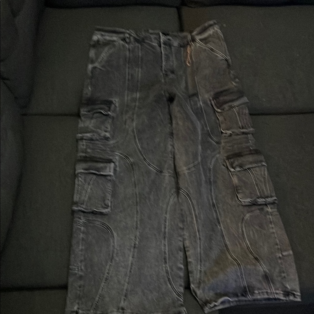 Black Cargo Pants